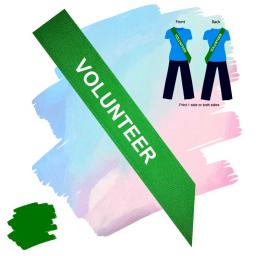 Volunteer Kelly Green Polyester Sash.jpg