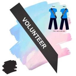 Volunteer Black Polyester Sash.jpg