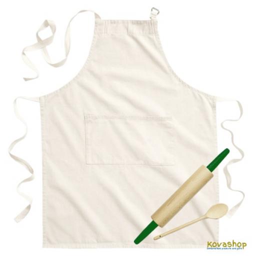 Cotton Apron with Pocket