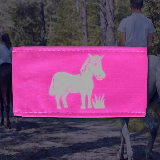 Reflective-Horse-Design-Kids-FloPink-Armband.jpg