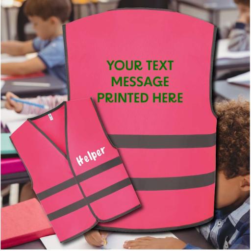 Personalised Kids Safety Vests