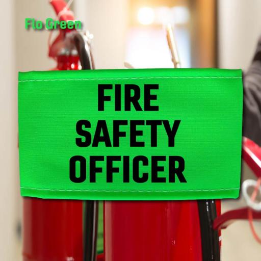 Fire Safety Officer Nylon Armbands