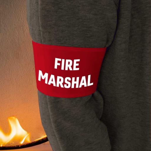 Fire Marshal Nylon Armbands