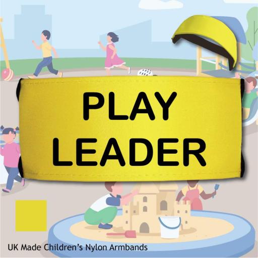 Play Leader Printed Nylon Armbands