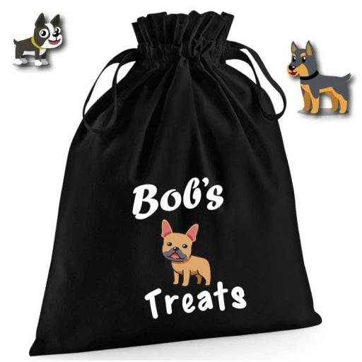 Organic Cotton Dog Treat Pouch