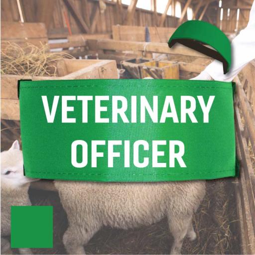 Veterinary Officer ID Armbands