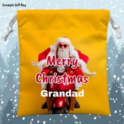 Santa-on-Scooter-Yellow-Drawstring-Bag-Flat.jpg