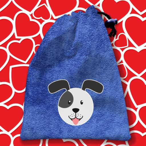 Cornflower Personalised Sim Suede Gift Bags